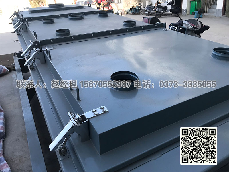 長沙胡經(jīng)理訂購的2040-3層平面回旋篩已發(fā)貨，請(qǐng)注意查收